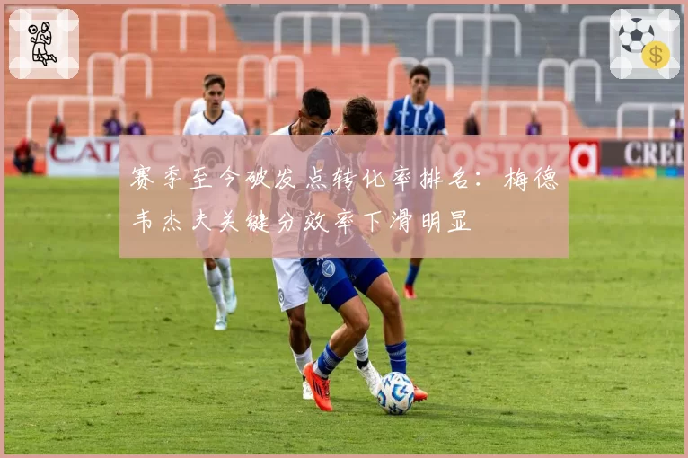 赛季至今破发点转化率排名：梅德韦杰夫关键分效率下滑明显