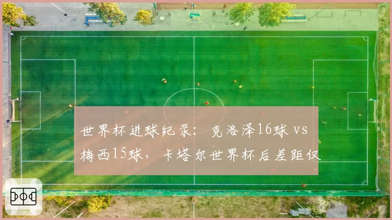 世界杯进球纪录：克洛泽16球 vs 梅西15球，卡塔尔世界杯后差距仅一球