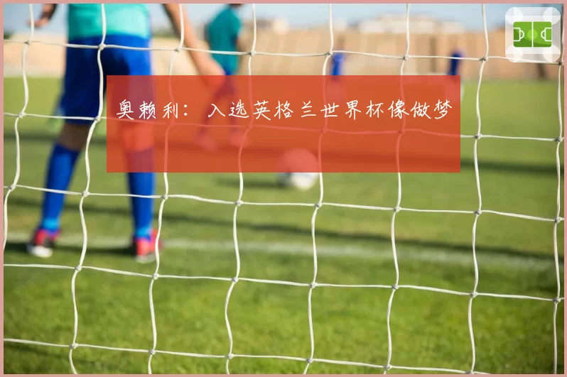 奥赖利:入选英格兰世界杯像做梦