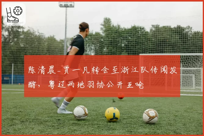 陈清晨_贾一凡转会至浙江队传闻发酵，粤辽两地羽协公开互呛
